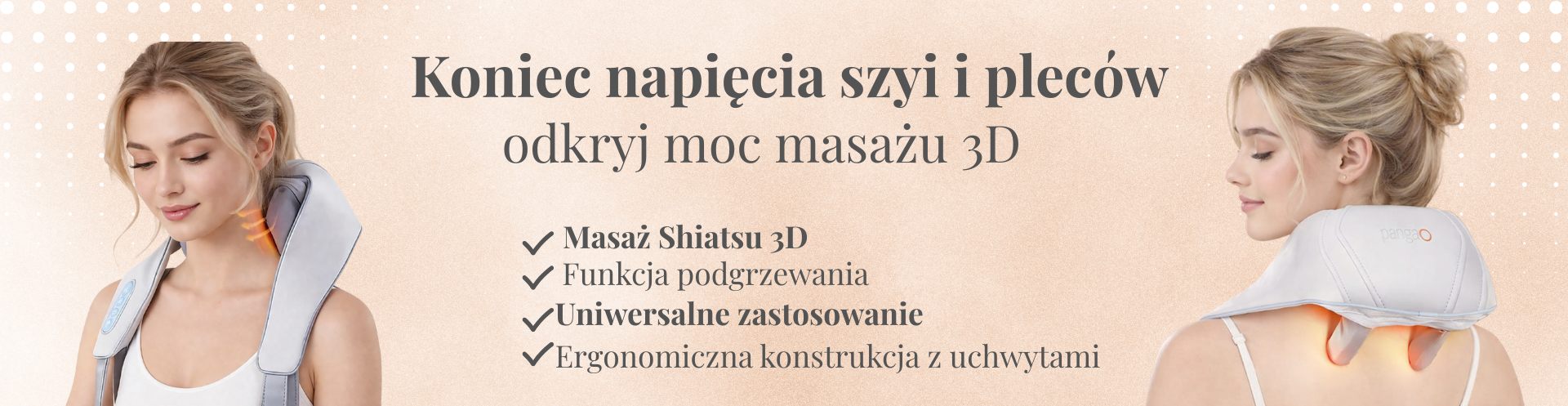 baner kołnierz masujący